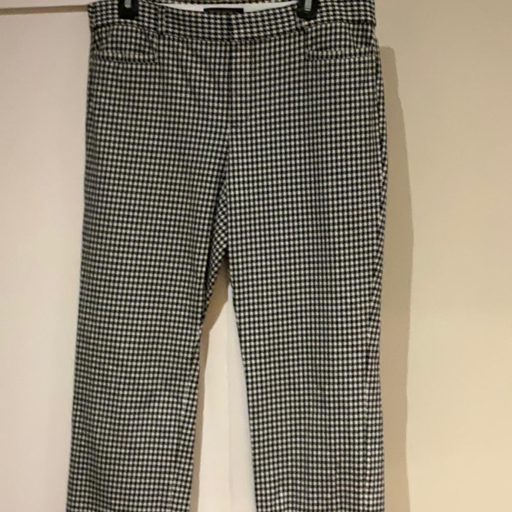 BANANA REPUBLIC TALL HOUNDSTOOTH PANTS